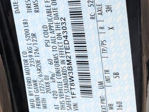 New 2026 Ford F350 Lariat w/ Black Appearance Package image 23