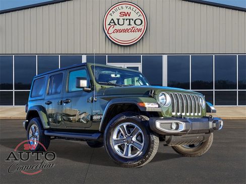 Used 2022 Jeep Wrangler Unlimited Sahara image 1
