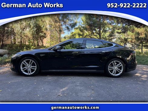 Used 2015 Tesla Model S 85D AWD/4WD image 1