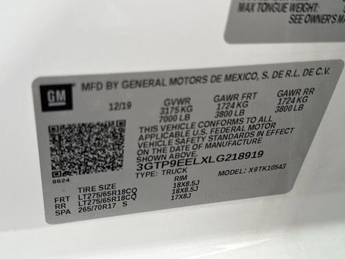 Certified 2020 GMC Sierra 1500 AT4 w/ AT4 Premium Package AWD/4WD image 35