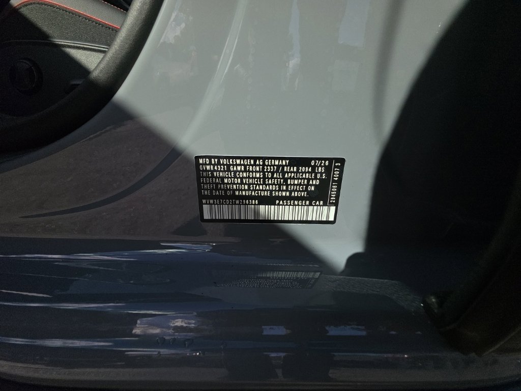 New 2026 Volkswagen GTI SE FWD image 27