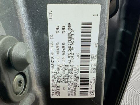 New 2026 Toyota Tundra Platinum image 12