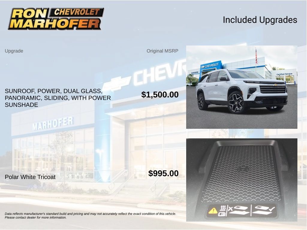 New 2026 Chevrolet Traverse High Country AWD/4WD image 6