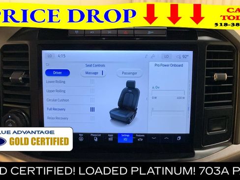 Certified 2024 Ford F150 Platinum w/ Equipment Group 703A Plus AWD/4WD image 42