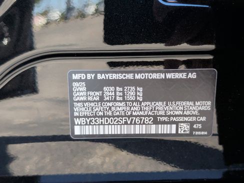 Certified 2025 BMW i4 M50 AWD/4WD image 39