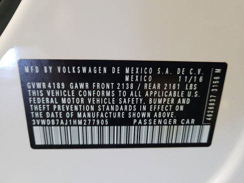 Used 2017 Volkswagen Jetta SE FWD image 33
