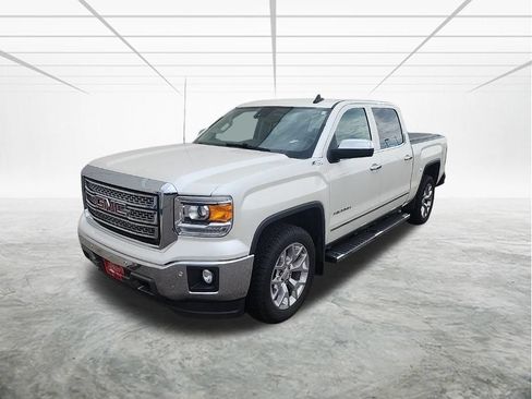 Used 2015 GMC Sierra 1500 SLT w/ SLT Crew Cab Value Package AWD/4WD image 1