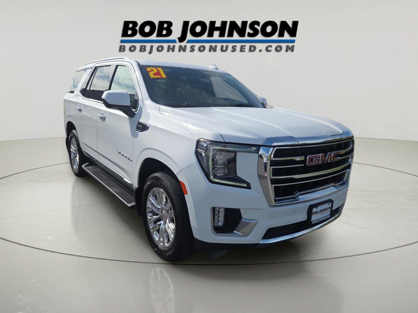 Used 2021 GMC Yukon SLT w/ Rear Media and Nav Package AWD/4WD image 1