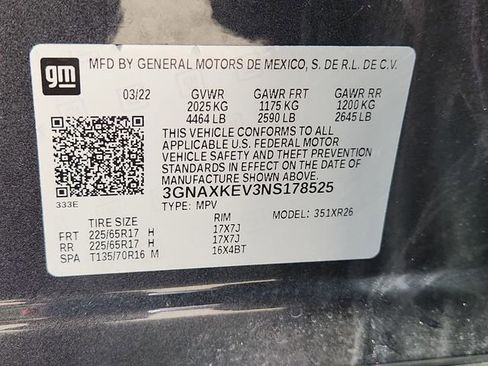 Used 2022 Chevrolet Equinox LT FWD image 32