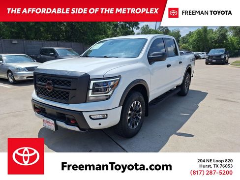 Used 2023 Nissan Titan PRO-4X w/ Pro-4x Utility Package AWD/4WD image 1