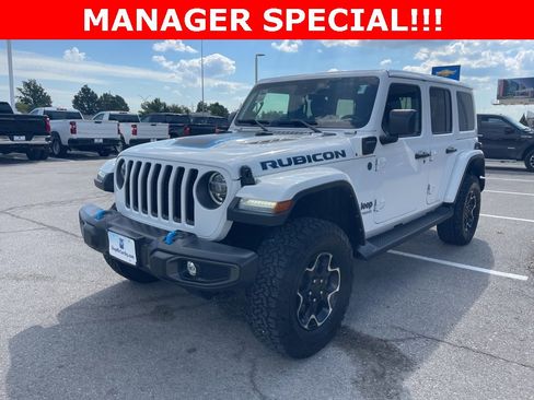 Used 2021 Jeep Wrangler Unlimited Rubicon 4xe w/ Cold Weather Group image 7