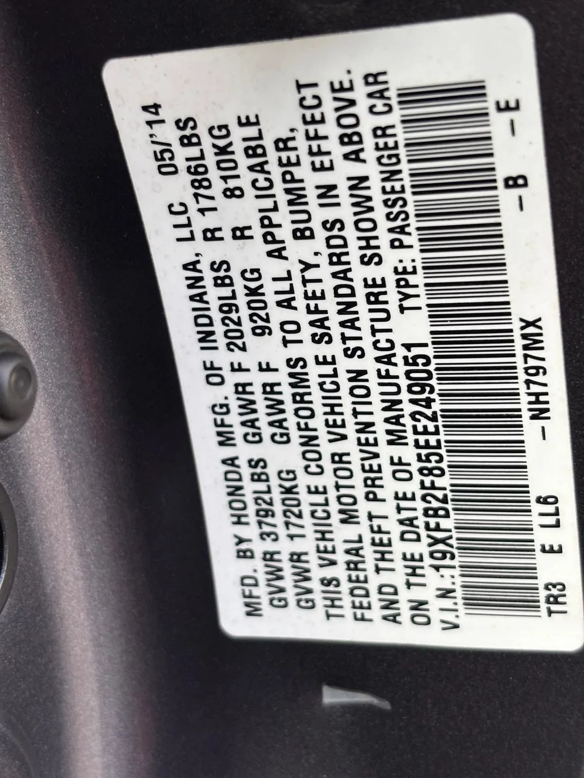 Used 2014 Honda Civic EX image 33