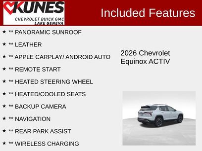 New 2026 Chevrolet Equinox ACTIV w/ Convenience Package III