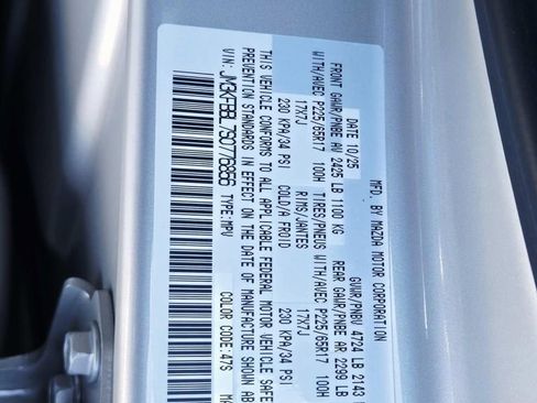 Used 2025 MAZDA CX-5 AWD 2.5 S w/ Select Package image 36