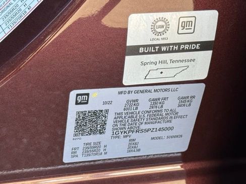 Certified 2023 Cadillac XT6 Premium Luxury w/ Platinum Package image 22