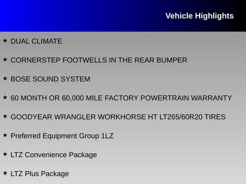 Used 2023 Chevrolet Silverado 1500 LTZ AWD/4WD image 12