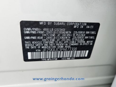 Used 2023 Subaru Forester Sport image 14