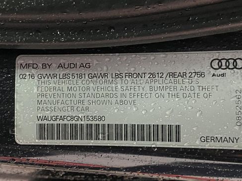 Used 2016 Audi A6 2.0T Premium Plus w/ Premium Plus Package AWD/4WD image 32