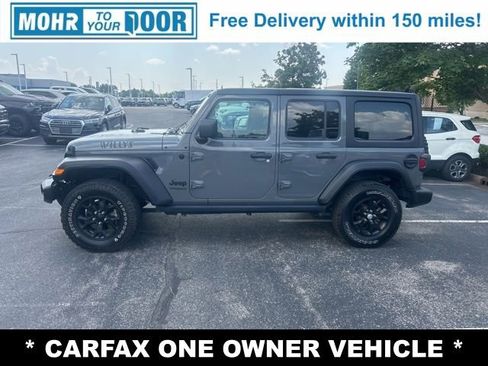 Used 2021 Jeep Wrangler Unlimited Willys image 7