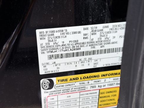 Used 2019 Ford Expedition Max Limited RWD image 4