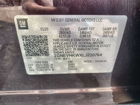 Certified 2020 Chevrolet Traverse LT w/ LT Premium Package AWD/4WD image 35