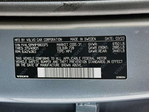 Used 2023 Volvo XC90 B5 Plus w/ Protection Package Premier AWD/4WD image 32