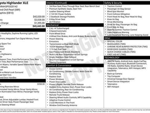 Used 2023 Toyota Highlander XLE FWD image 30