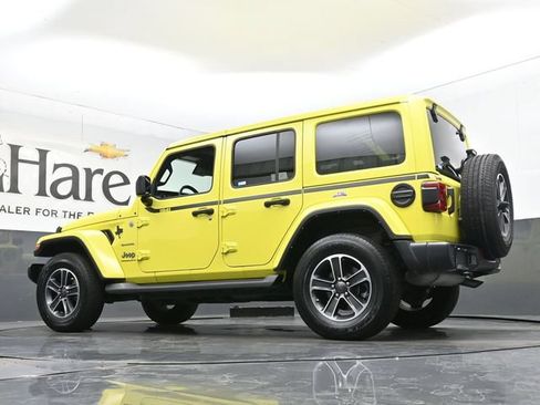 Used 2023 Jeep Wrangler Unlimited Sahara w/ LED Lighting Group AWD/4WD image 54