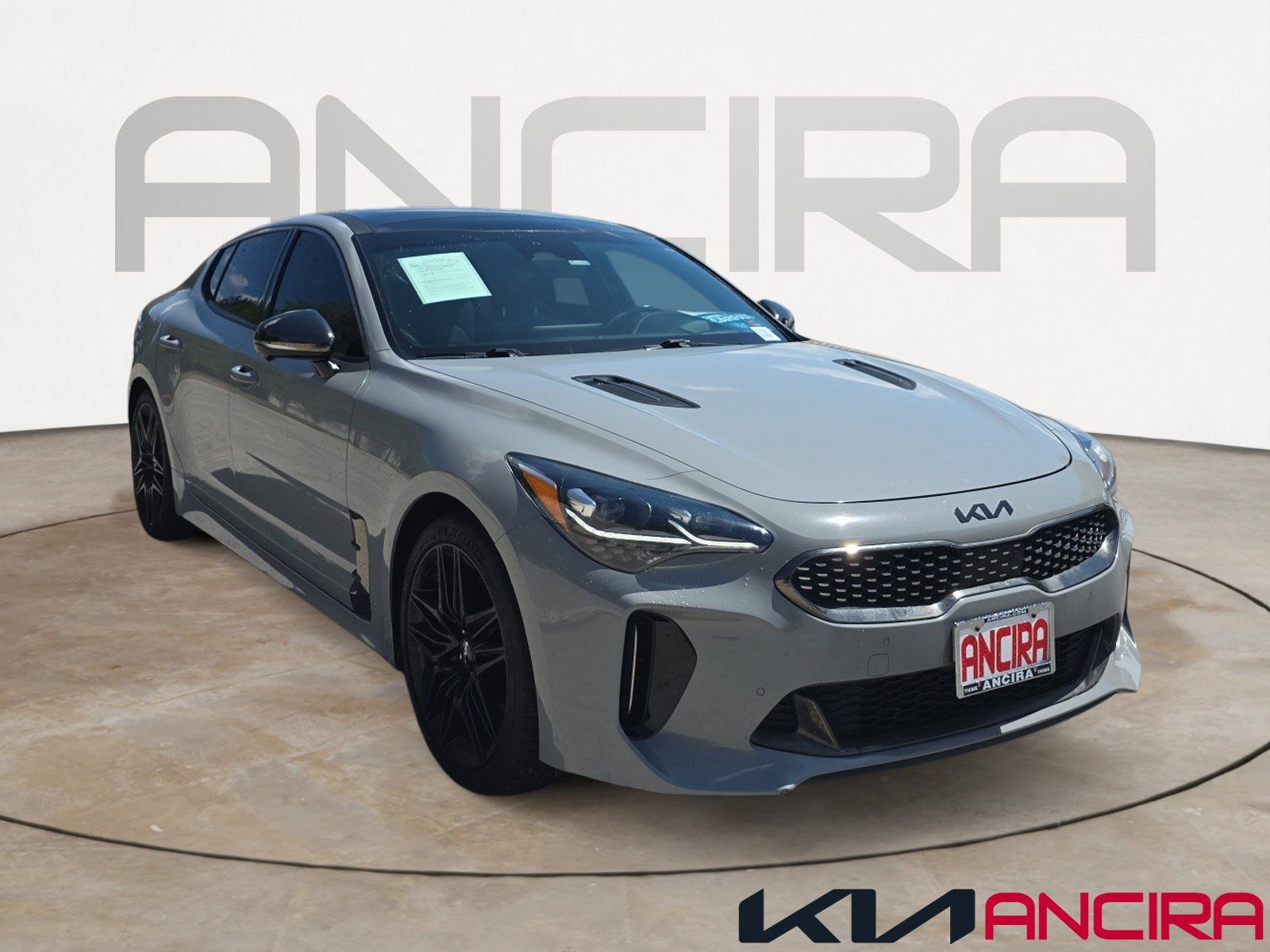 Certified 2022 Kia Stinger GT2 w/ Red Interior Color Package RWD image 1
