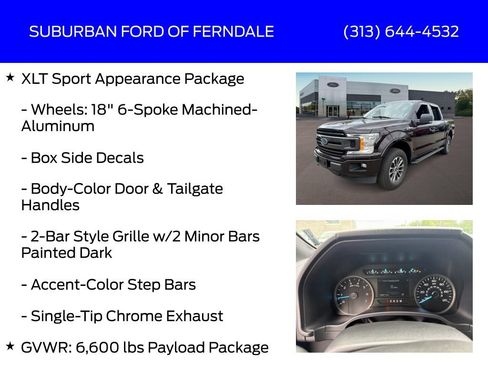 Used 2020 Ford F150 XLT w/ Equipment Group 302A Luxury AWD/4WD image 17