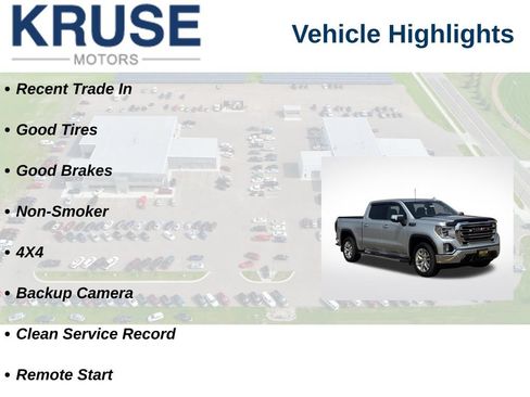 Used 2019 GMC Sierra 1500 SLT w/ SLT Premium Plus Package AWD/4WD image 18