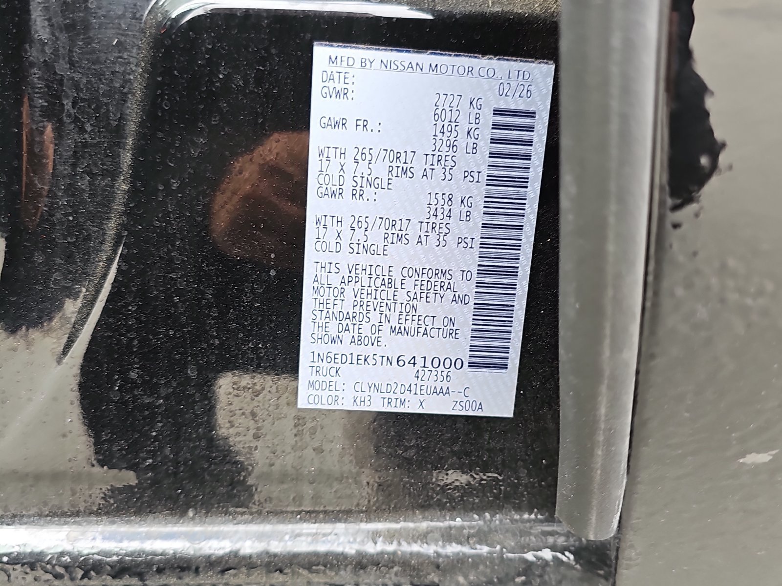 Used 2026 Nissan Frontier PRO-4X AWD/4WD image 11
