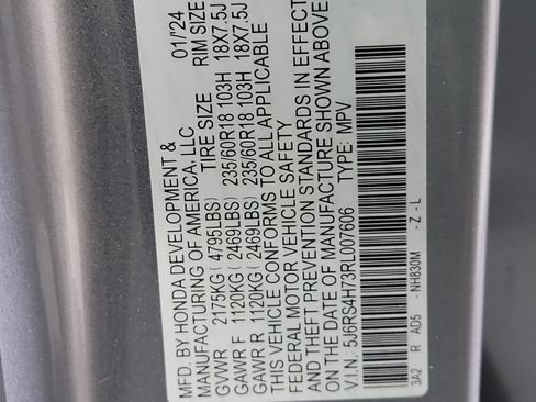 Certified 2024 Honda CR-V EX-L image 33