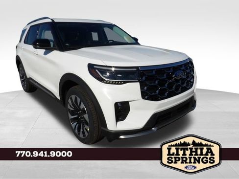 New 2026 Ford Explorer Platinum w/ LUX Leather Package AWD/4WD image 1