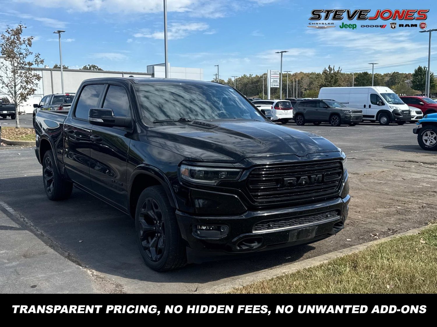 Used 2020 RAM 1500 Limited w/ Black Appearance Package AWD/4WD image 1