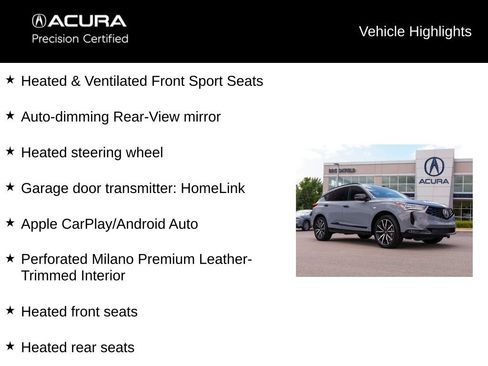 Certified 2025 Acura RDX A-Spec AWD/4WD image 21