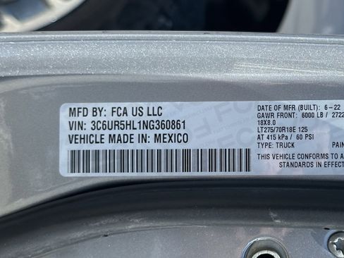 Used 2022 RAM 2500 Tradesman AWD/4WD image 21