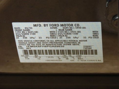 Certified 2023 Ford Explorer Limited image 32