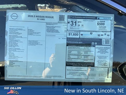 New 2026 Nissan Rogue SV w/ Cold Weather Package image 13