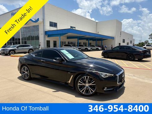 Used 2018 INFINITI Q60 3.0t Luxe w/ Sensory Package 3.0T Luxe RWD image 1