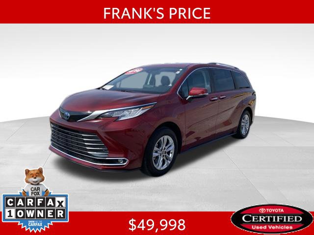 Certified 2024 Toyota Sienna Limited AWD/4WD 360° Tour