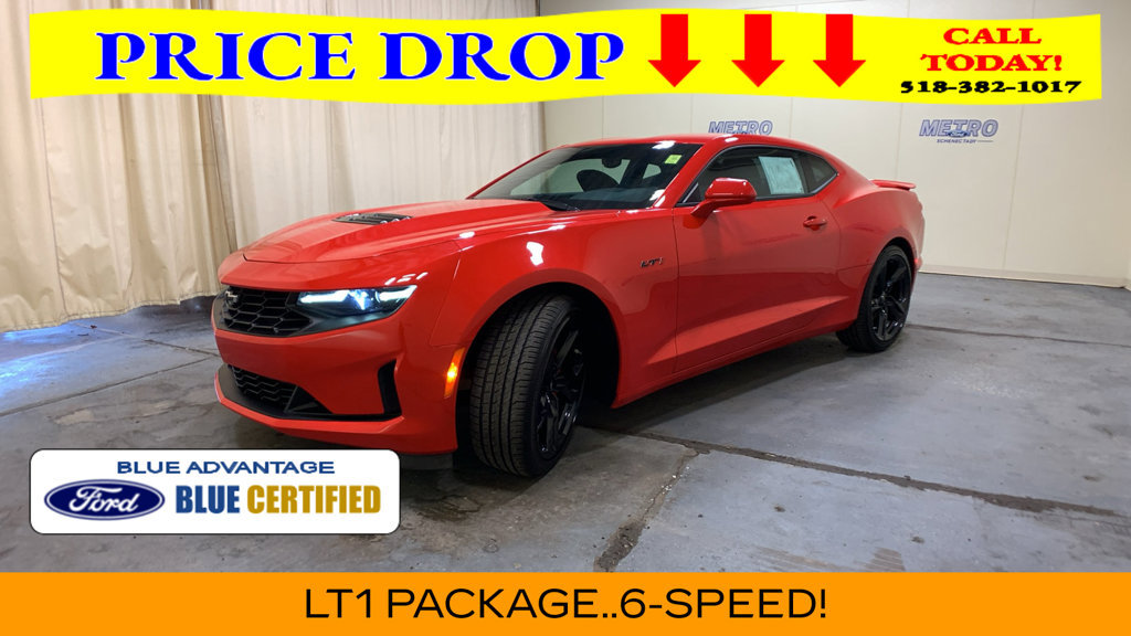 Used 2022 Chevrolet Camaro LT w/ Technology Package RWD image 38