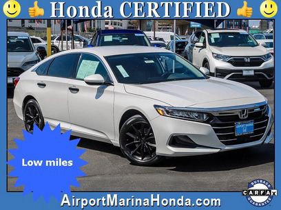 Certified 2021 Honda Accord LX