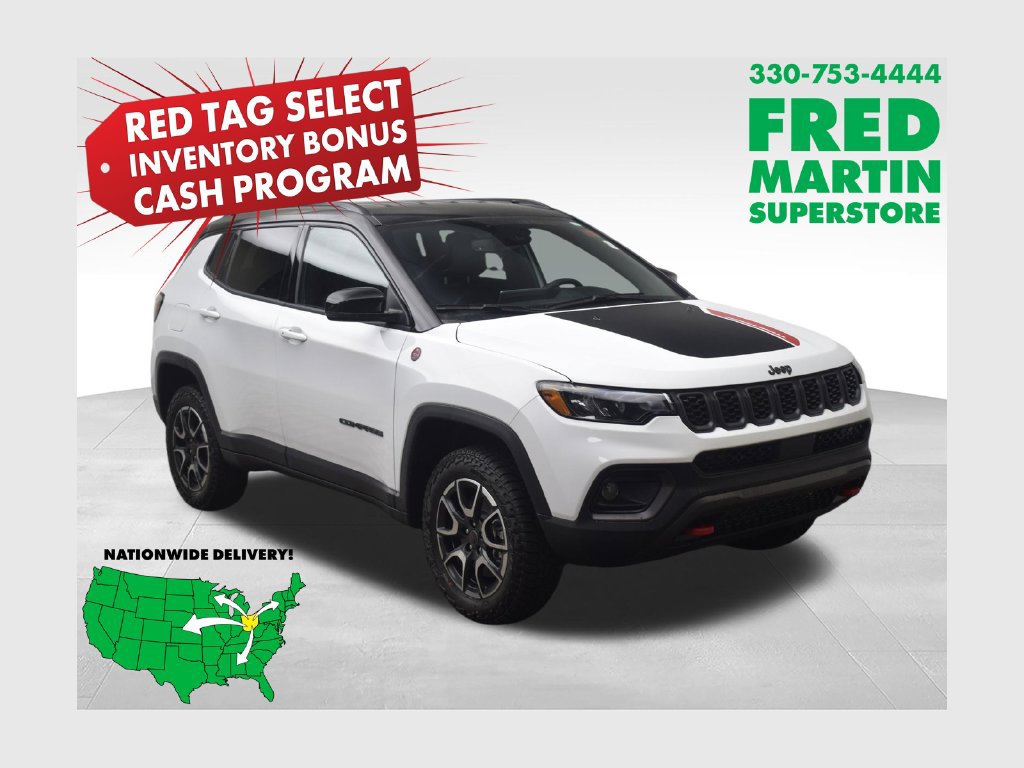 New 2026 Jeep Compass Trailhawk AWD/4WD 360° Tour