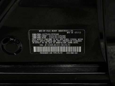 Used 2014 Subaru Impreza WRX STI Limited AWD/4WD image 56