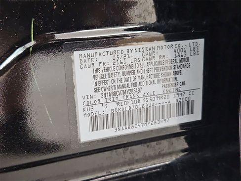 Used 2021 Nissan Sentra SV image 36