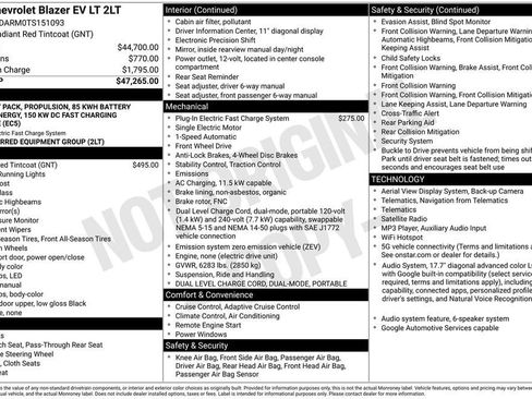 New 2026 Chevrolet Blazer EV LT FWD image 10