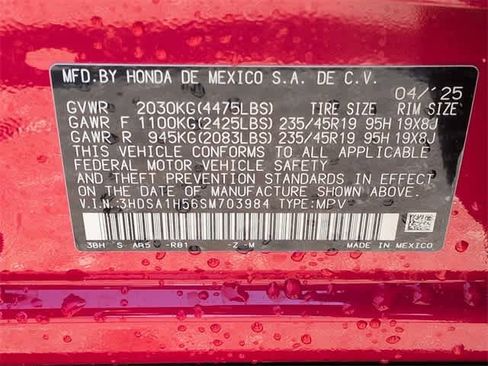 Certified 2025 Acura ADX A-Spec image 38