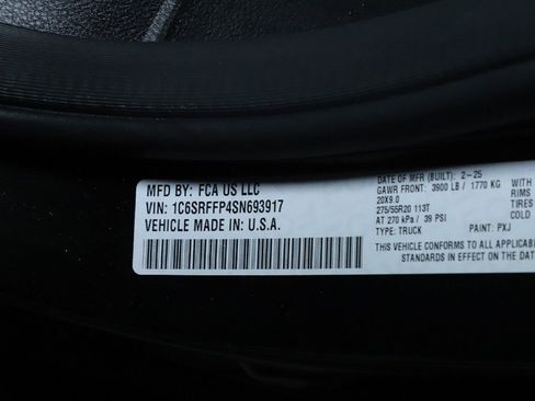 Used 2025 RAM 1500 Big Horn AWD/4WD image 20