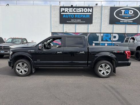 Used 2017 Ford F150 Platinum w/ Technology Package AWD/4WD image 3